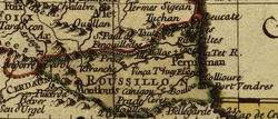 Sección-mapa-1745-Rosellón