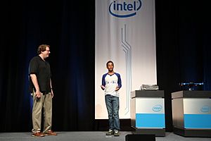 Shubham Banerjee at Intel - New Devices Keynote at IDF14