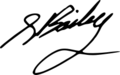 Signature of Shaun Bailey, Baron Bailey of Paddington