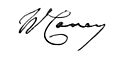 Signature of William Carey