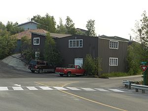 Site of the old HBC warehouse