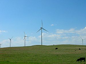 Smoky Hill Wind Farm Located In Ellsworth, Kansas