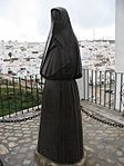 Statue of a veiled woman, Vejer de la Frontera, Cádiz, Spain, 2007-04-01