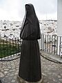 Statue of a veiled woman, Vejer de la Frontera, Cádiz, Spain, 2007-04-01