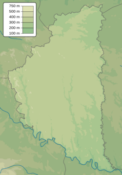 Ternopil is located in Ternopil Oblast