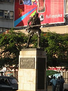 The Askari Monument in Dar es Salaam