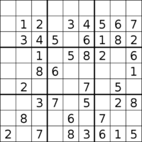 The first discovered minimal 9x9 Sudoku puzzle with 40 givens
