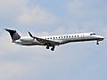 United Express (CommutAir) Embraer ERJ-145XR N14168 approaching Newark Airport