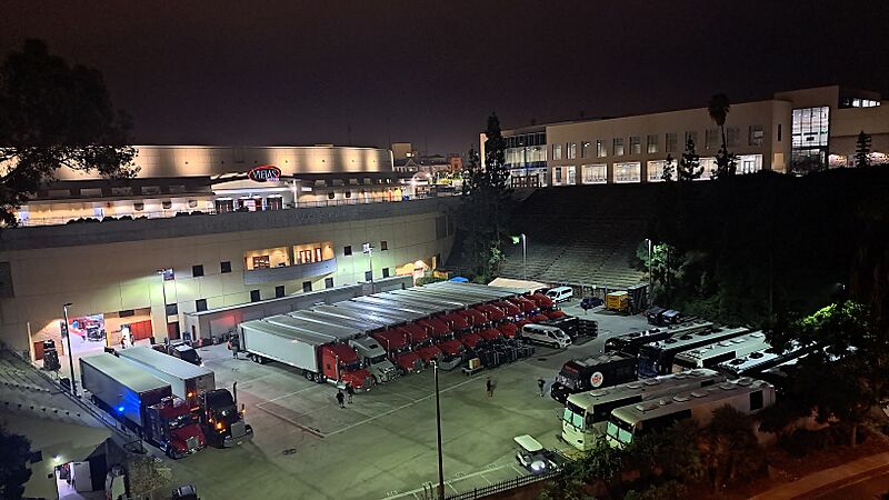 Viejas Arena Loading Area - Nicki Minaj Tour, September 27, 2024