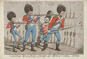 Volunteer Corps in Action, 1797