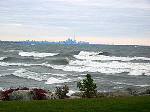 Wave in Lake Ontario