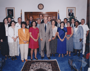 William M. Daley and National Marine Sanctuaries leadership