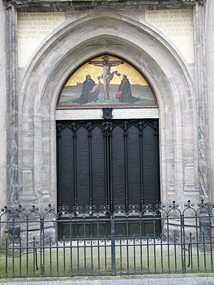 Wittenberg Thesentuer Schlosskirche