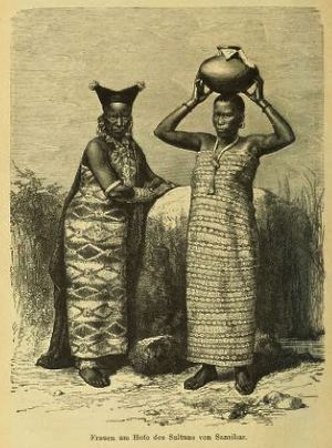 Women at the Court of the Sultan of Zanzibar