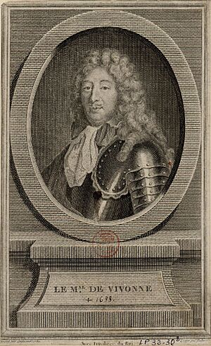 Engraving of Louis Victor