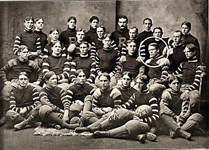 1900 VMI Keydets football team marshall encircled