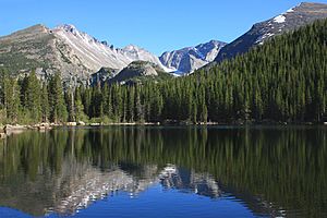 A460, Rocky Mountain National Park, Colorado, USA, Bear Lake, 2016