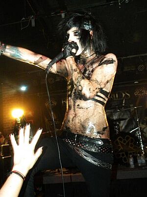 Andy Biersack in Cleveland 2