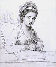 Angelica Kauffman Self-Portrait as Imitatio 1771