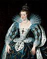 Anna of Austria by Rubens (1622-1625, Norton Simon Museum)