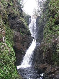 Antrim Hills waterfall