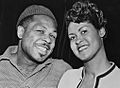 Archie Moore and Joan Hardy 1956