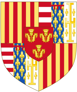 Arms of the Duchy of Montalto (Aragon-Naples-Cardona)