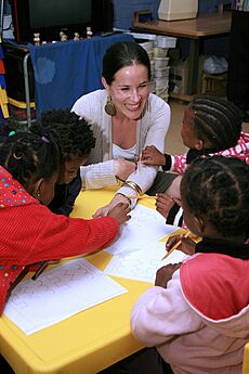 Ashley Biden Plays Games With South African Children (4690981899)