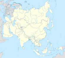 PEK is located in Asia