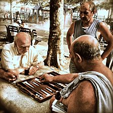 Backgammon Players, Brighton Beach, Brooklyn 2012