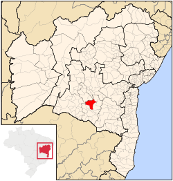 Location of Brumado