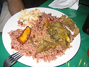 Belize mealUploaded on August 4, 2007 by Jimmcclarty