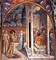 Benozzo Gozzoli - Scenes from the Life of St Francis (Scene 10, north wall) - WGA10241