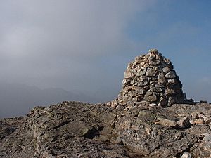 Blisco summit cairn