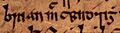 Brian Bóruma mac Cennétig (Oxford Bodleian Library MS Rawlinson B 488, folio 15r)
