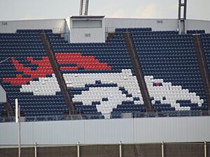 Broncos Bleachers