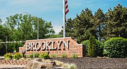 Welcome sign at Biddulph Avenue & Tiedeman Road