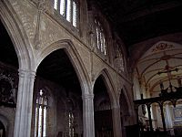 Bruton Church nave and chancel