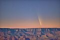 C2023 A3 Tsuchinshan-ATLAS over the Grand Canyon, Oct 13