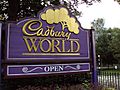 Cadbury World sign, Bournville