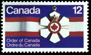Canada 1977 Postage Stamp - Order of Canada Medal