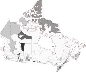 Canada Census Divisions Black.svg