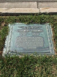 Carole Landis Grave