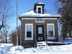 Chapman, Northampton Co., PA borough hall, Feb. 2024