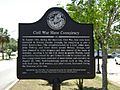 Civil War Slave Conspiracy Historical Marker