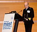 Commodore Bob Mansergh at MAST