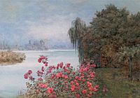 Edith Helena Adie - The lake, Hever