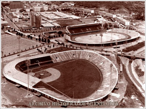 Estadios de la UCV. Año 1953