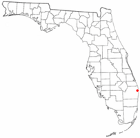 Location of Lakeside Green, Florida