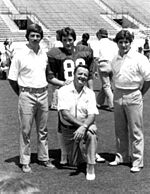 FSU head football coach Bobby Bowden and sons- Tallahassee, Florida (7255276714)